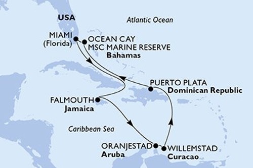 Cruise itinerary