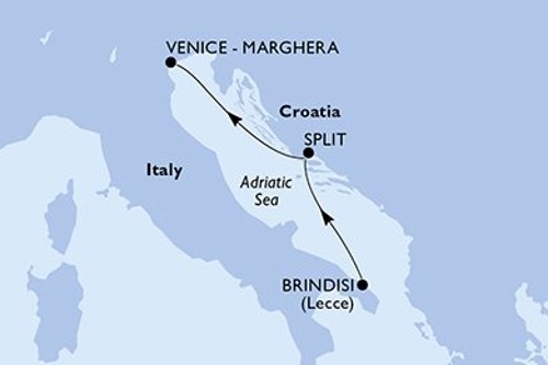 Маршрут круиза