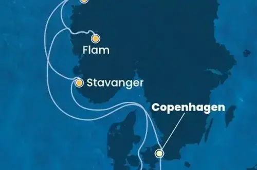 Маршрут круиза