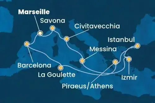 Маршрут круиза