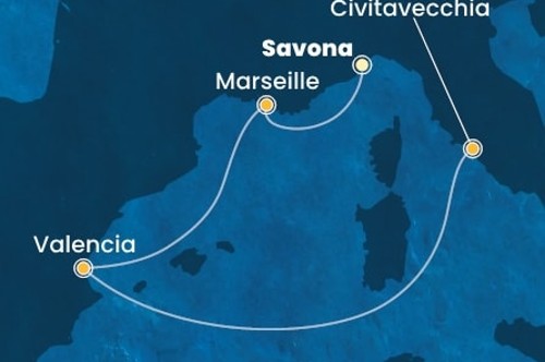 Маршрут круиза