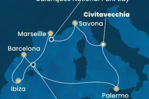 Маршрут круиза