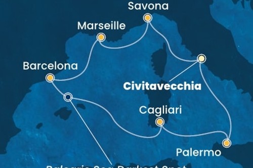 Маршрут круиза