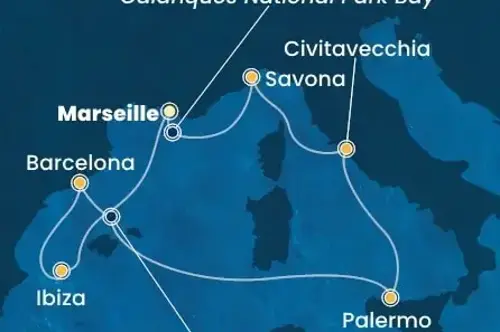 Маршрут круиза