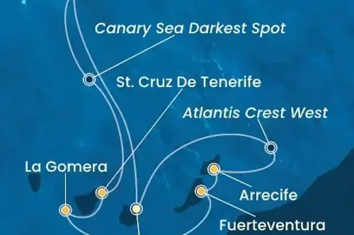 Маршрут круиза