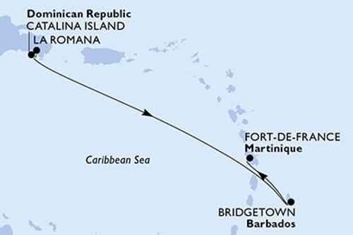 Маршрут круиза