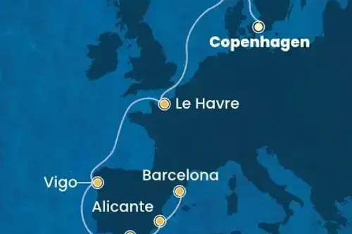 Маршрут круиза