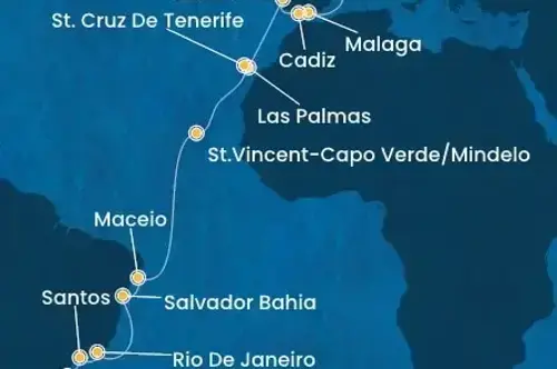 Маршрут круиза