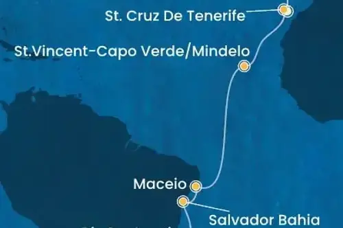 Маршрут круиза