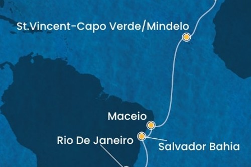 Маршрут круиза