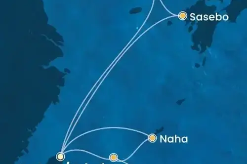 Маршрут круиза