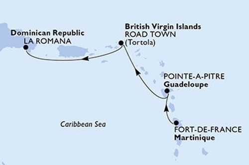 Маршрут круиза