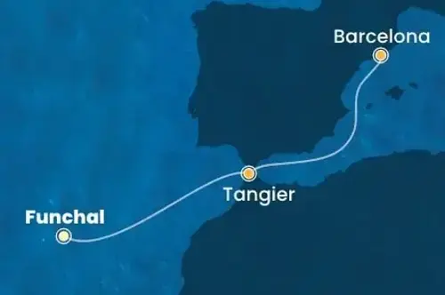 Маршрут круиза