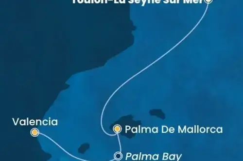 Маршрут круиза