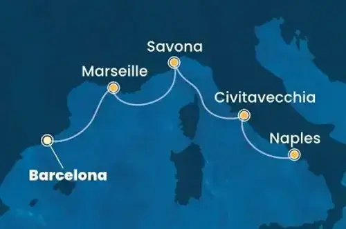 Cruise itinerary