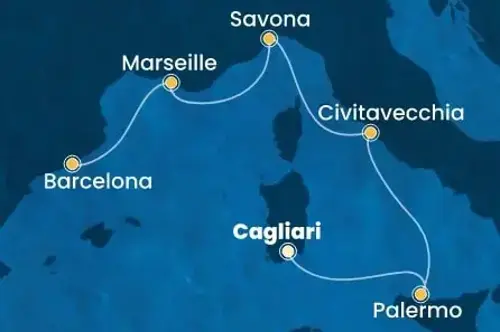 Маршрут круиза