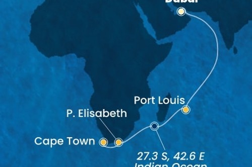 Маршрут круиза