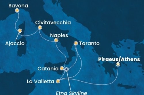 Cruise itinerary