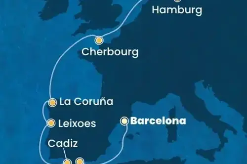 Маршрут круиза