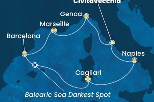 Маршрут круиза