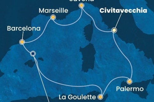 Маршрут круиза