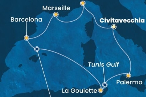 Маршрут круиза