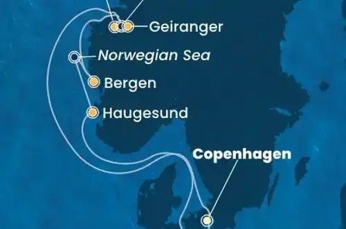 Маршрут круиза