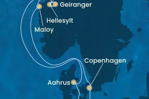 Маршрут круиза