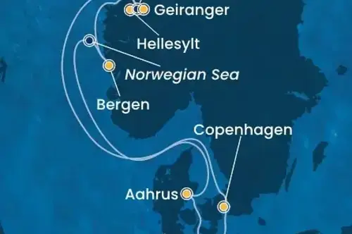 Маршрут круиза