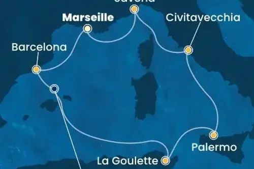 Маршрут круиза