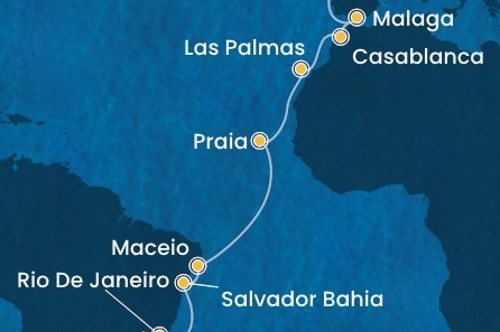 Маршрут круиза