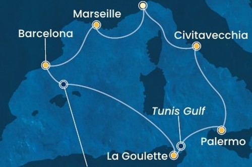 Маршрут круиза