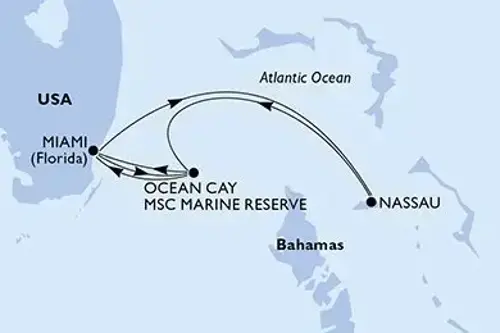 Маршрут круиза