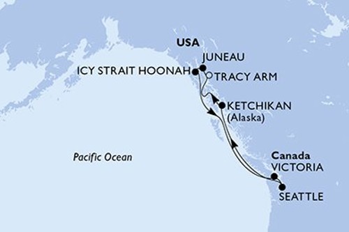 Cruise itinerary
