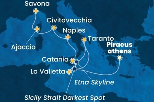 Маршрут круиза