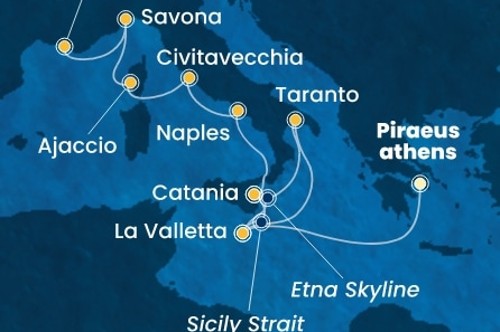 Маршрут круиза