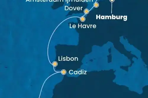 Маршрут круиза