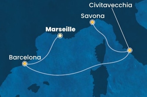 Маршрут круиза