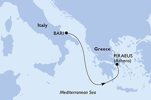 Маршрут круиза