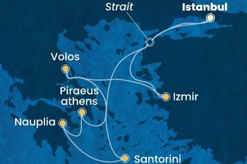 Маршрут круиза