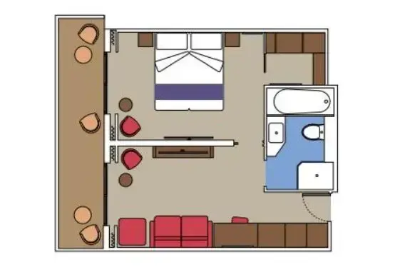 YCT MSC Yacht Club Executive and Family suite with Balcony_plan.webp
