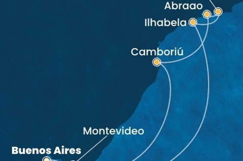 Маршрут круиза