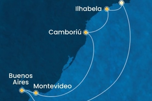 Маршрут круиза