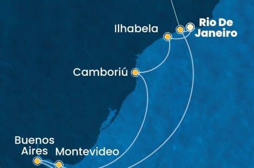 Маршрут круиза