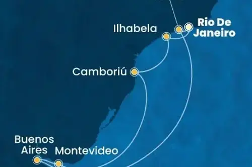 Маршрут круиза