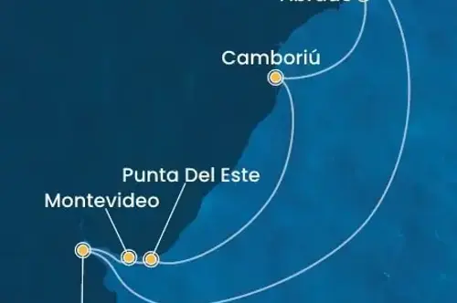 Маршрут круиза