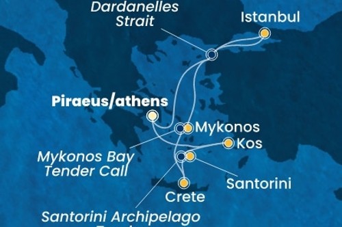 Маршрут круиза