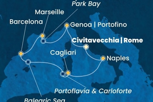 Маршрут круиза