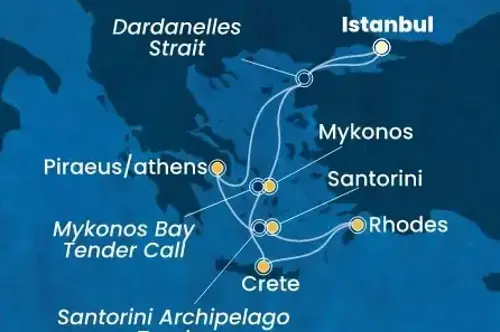 Маршрут круиза