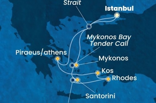 Маршрут круиза